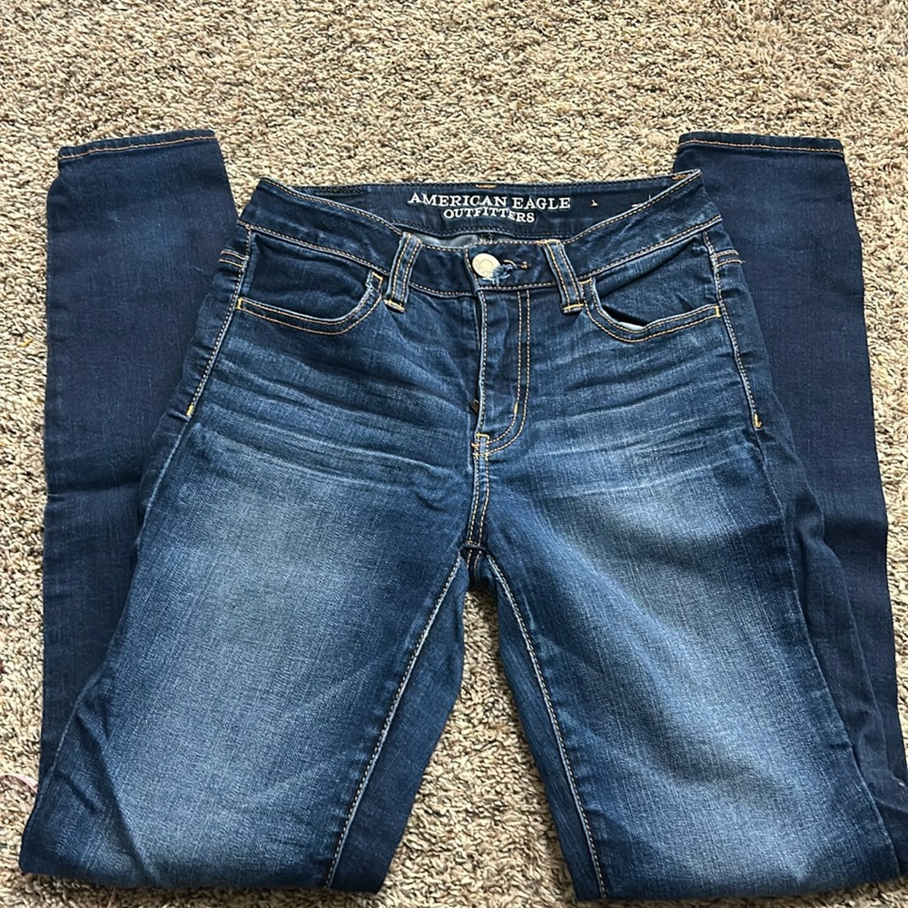 american eagle skinny jeans no rips